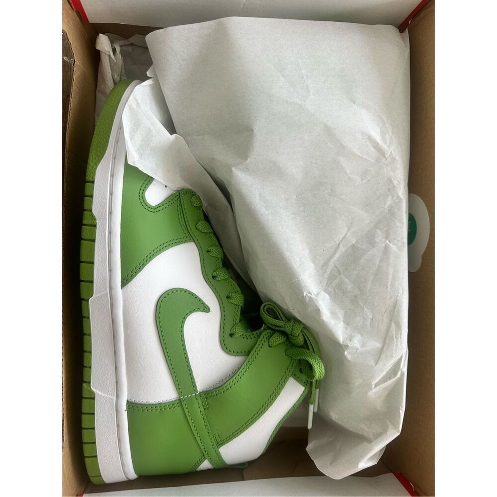 Brand new- Nike Dunk Hi Retro Bttys (chlorophyll)